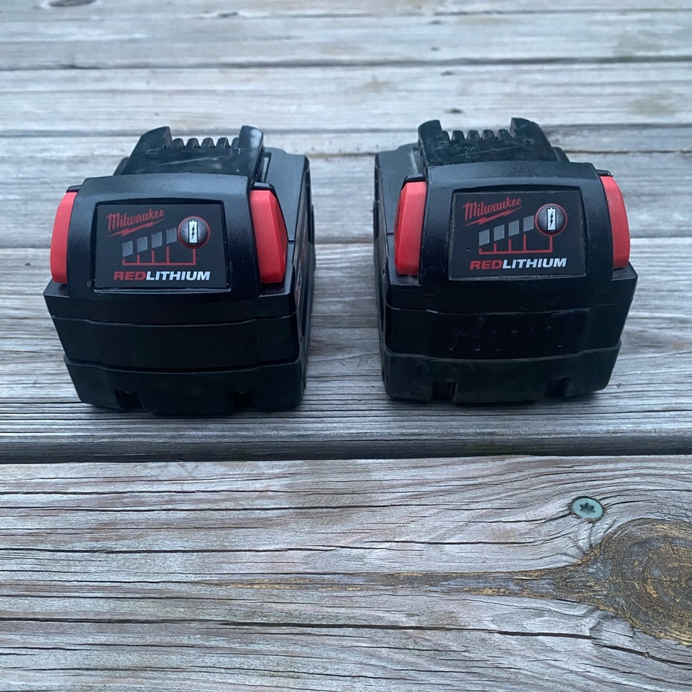 Milwaukee battery red lithium 2.0